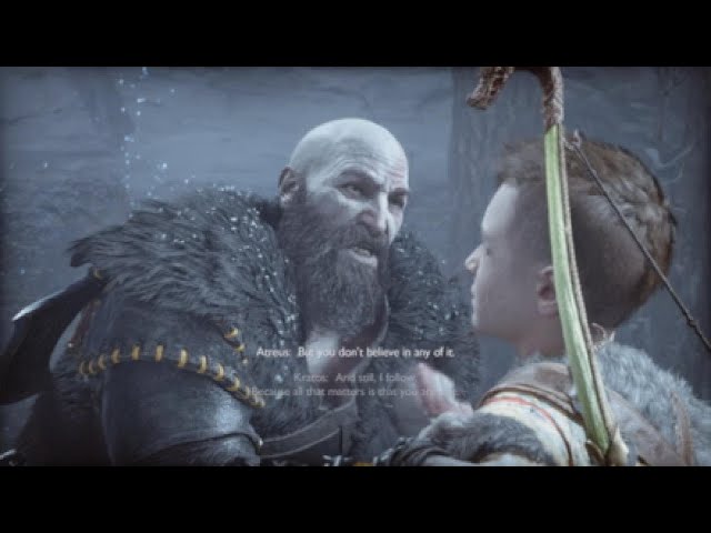 "Do not lie to me again" -Kratos
