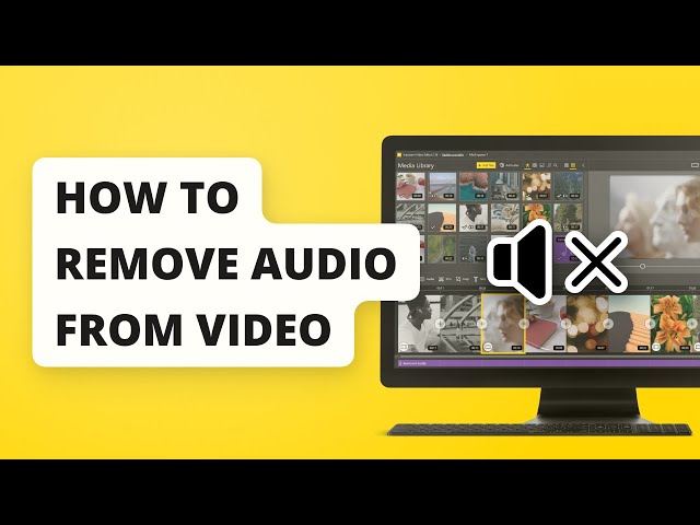 Remove Audio from a Video in 4 Easy Steps