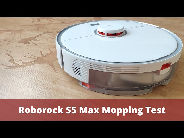 Roborock S5 Max Mopping Test