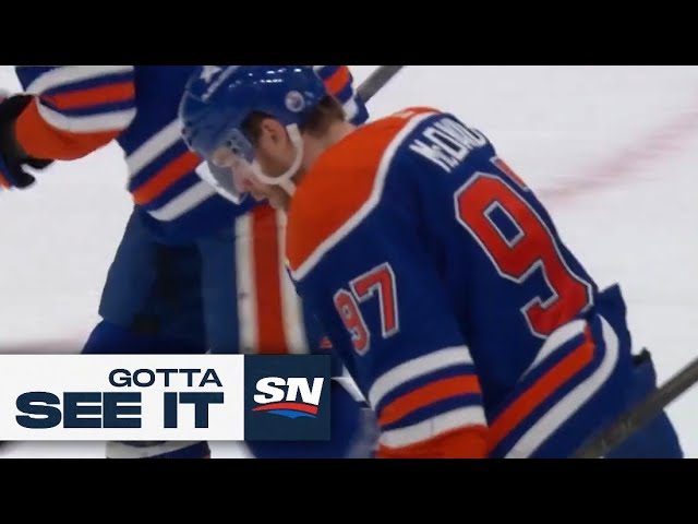 GOTTA SEE IT: Connor McDavid Sets Up Evander Kane With UNREAL Spin-O-Rama Feed