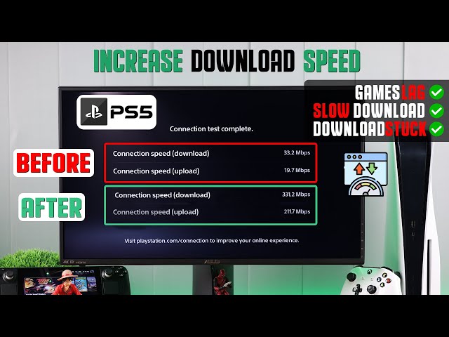 How To Increase Download Speed on PS5! [Install Games Faster]