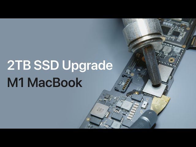 Upgrading an M1 MacBook Air to 2TB! - SSD Storage Upgrade