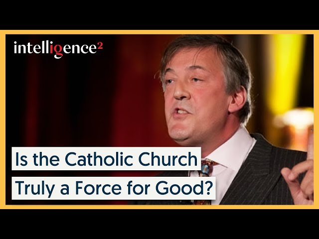 Stephen Fry Passionately Argues the Catholic Church is NOT a Force for Good | Intelligence Squared