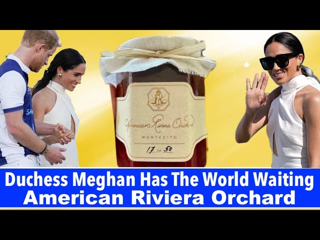 Duchess Meghan Has The World Waiting For American Riviera Orchard + Two New Photos