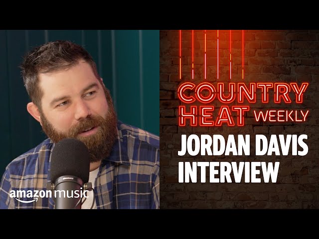 Jordan Davis Talks Songwriting, Family, and CMA Fest | Country Heat Weekly I Amazon Music