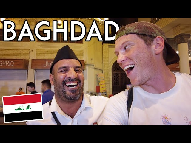 Walking Around Baghdad at Night (Baghdad, Iraq Travel Vlog)
