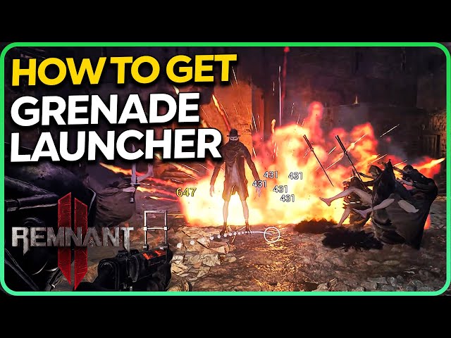 How to Get Grenade Launcher - Meridian Secret Weapon - Remnant 2