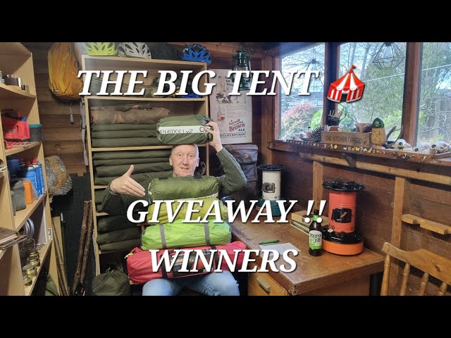 The big tent 🎪 giveaway |Winners announced | Free Tents