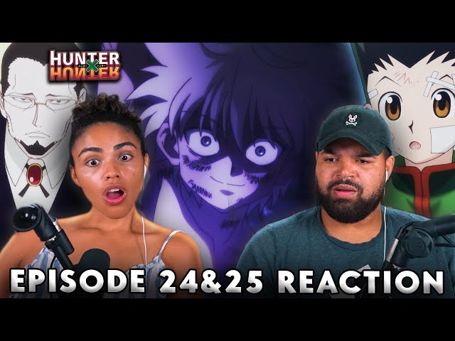 KILLUA ASK HIS DAD ABOUT LEAVING! Hunter x Hunter Episode 24 and 25 Reaction