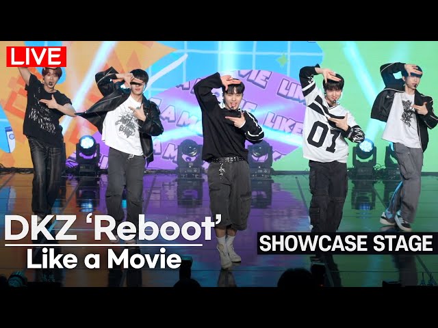 [LIVE] DKZ - 'Like a Movie' Stage | 'Reboot' Showcase | SEHYEON MINGYU JAECHAN JONGHYEONG GISEOK