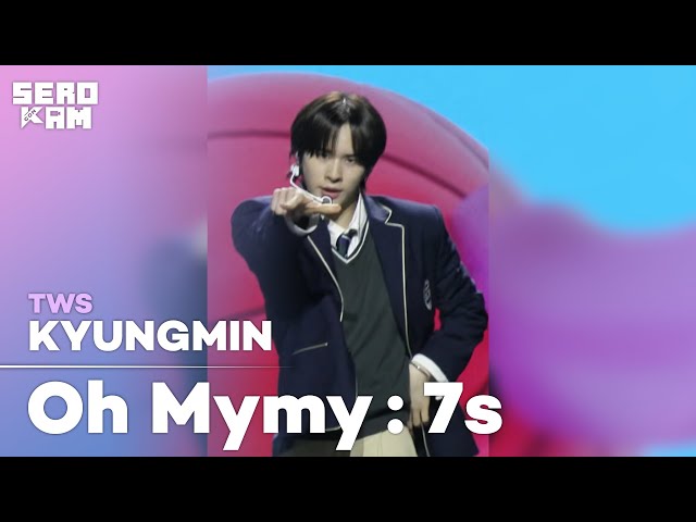 KYUNGMIN (경민) | TWS (투어스) - Oh Mymy : 7s | SERO CAM 🎥 | KCON HONG KONG 2024
