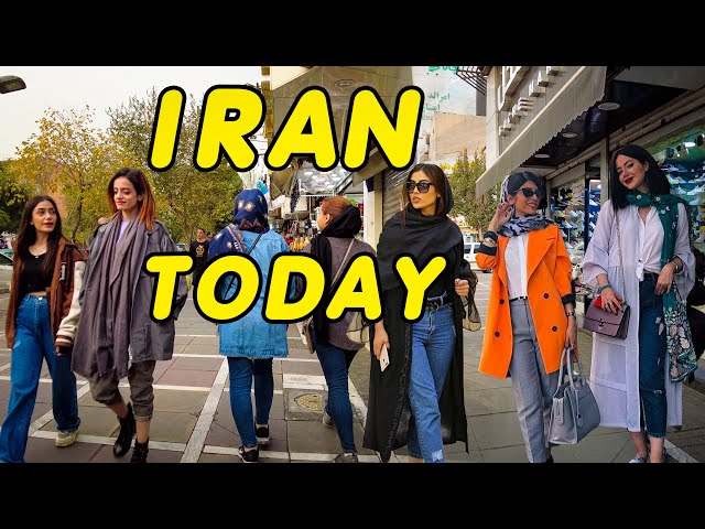IRAN TEHRAN Today Walking Tour / Tehran City Center #walking