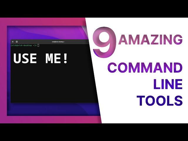 9 AMAZING COMMAND LINE TOOLS for Linux
