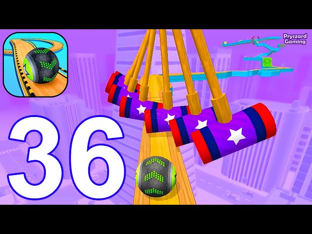 Going Balls - Gameplay Walkthrough Part 36 Levels 105-110 (iOS, Android)
