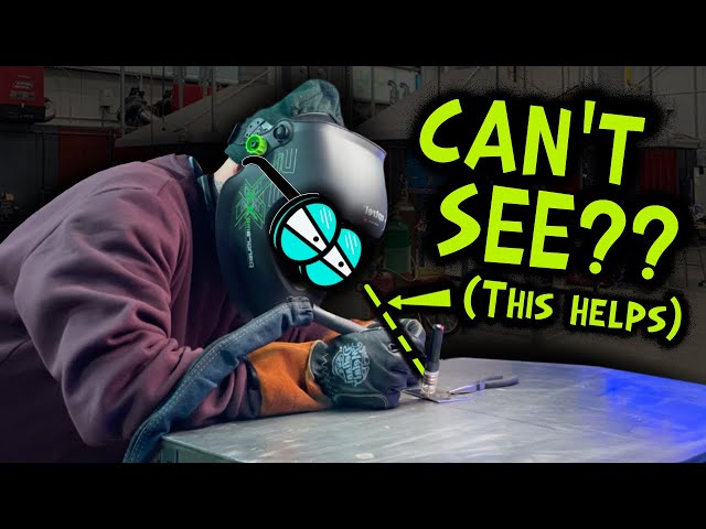 Can't see while tig welding? FIX IT HERE 👀
