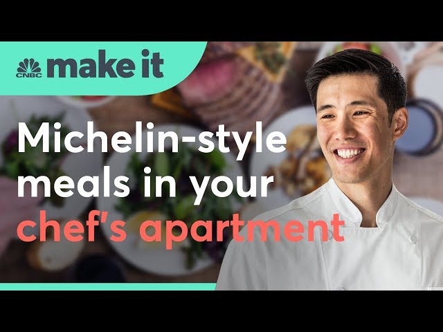 This chef makes a living cooking dinner out of his apartment | CNBC Make It
