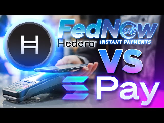 FedNow + Hedera vs Solana Payments 🔥 IT'S NOT EVEN CLOSE! 🚨