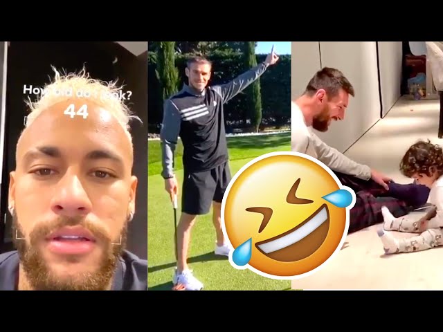 Famous Football Players Funny Moments At Home