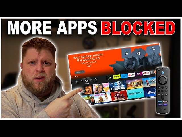More Apps Blocked by Amazon Firestick Update...