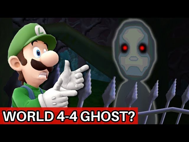 The Mystery of the World 4-4 Ghost in Super Mario 3D Land