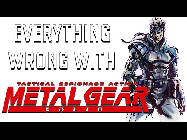 GamingSins: Everything Wrong with Metal Gear Solid
