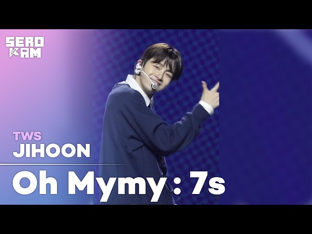 JIHOON (지훈) | TWS (투어스) - Oh Mymy : 7s | SERO CAM 🎥 | KCON HONG KONG 2024
