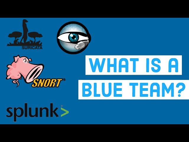 Cyber Security Fundamentals: What is a Blue team?