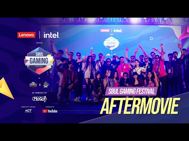 Lenovo & Intel Presents S8UL Gaming Festival - Bangalore Aftermovie @8bitthug @MortaLyt @8bitGoldygg