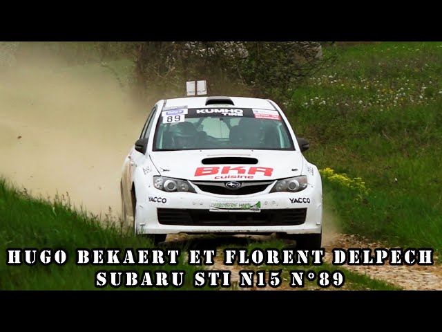 Rallye Terre des Causses 2024 - Subaru Impreza STI N15 N°89 - Hugo BEKAERT et Florent DELPECH