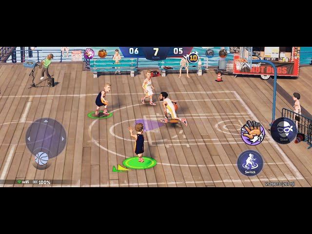 Basketball Playgrounds: Clash of Dunks (by Saber Interactive) - sports game for Android - gameplay.