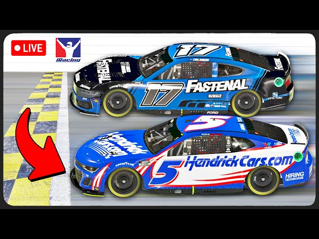 🔴 Recreating the Closest Finish in NASCAR History