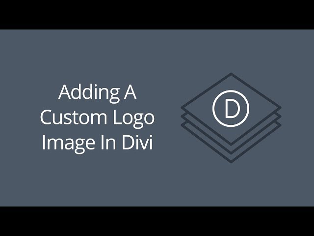 Adding A Custom Logo Image In Divi