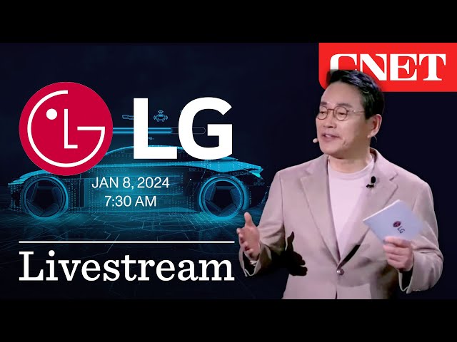 LG Press Conference at CES 2024