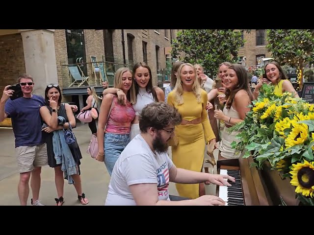 Group of Ladies Join For Crazy BOHEMIAN RHAPSODY Moment