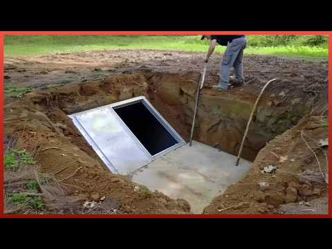 Man Builds Secret Underground BUNKER in his Backyard