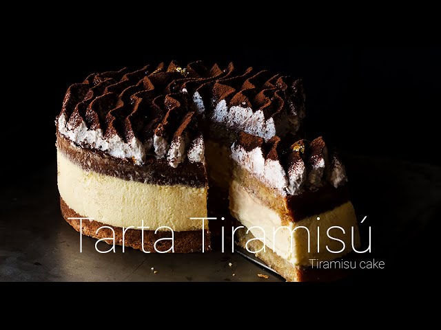 Tarta Tiramisú - Tiramisu Cake