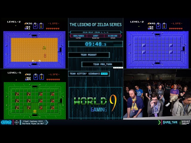 The Legend of Zelda Relay by various runner in 3:21:12 - AGDQ2020