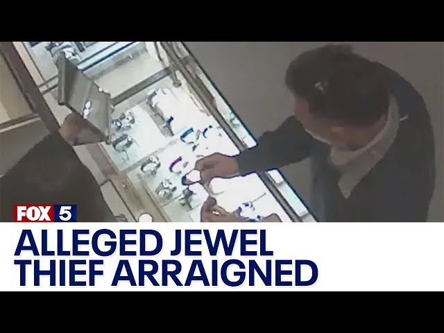 Alleged international jewel thief arraigned on LI