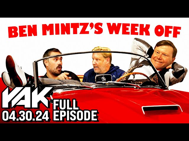 Mintzy Has a Busy Week of Being on Vacation | The Yak 4-30-24