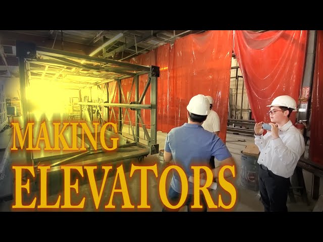 A rare look inside the world of MODULAR ELEVATOR MANUFACTURING