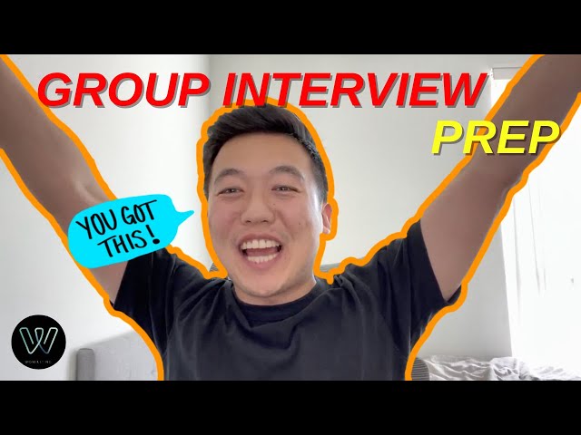 How To Prepare For A Group Interview | Wonsulting