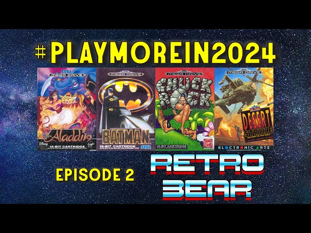#PlayMoreIn24 Episode 2 - Retro Gaming - Sega Mega Drive