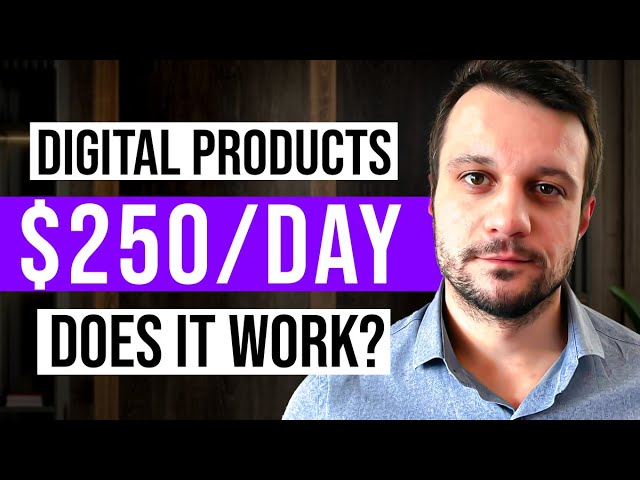5 Best Digital Products To Sell Online in 2024! | $250/day