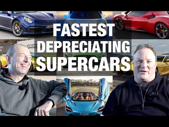Fastest Depreciating SUPERCARS Revealed! Which Loses 42% in 1 Year? Which Gains 95%? | TheCarGuys.tv