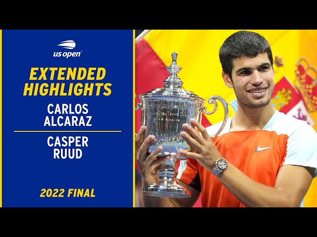 Carlos Alcaraz vs. Casper Ruud Extended Highlights | 2022 US Open Final