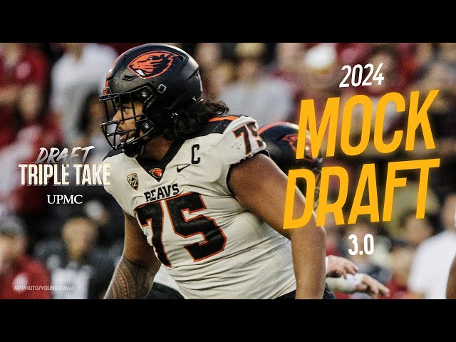 Draft Triple Take: 2024 Mock Draft 3.0 | Pittsburgh Steelers