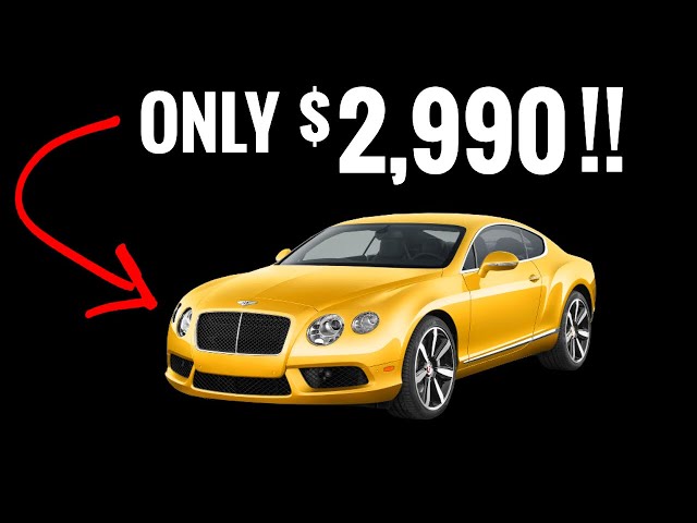 The 9 CHEAPEST Luxury Cars on Earth!!