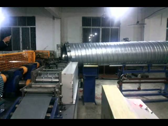 Spiral Air Duct Production Line, Round HVAC Duct Production Line