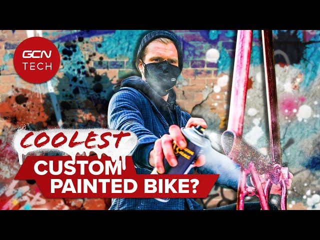 Custom Painted Ice Effect Bike - Can You Do It At Home? | Part 2
