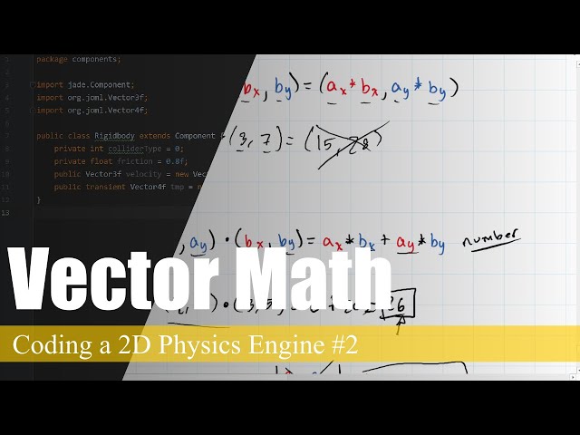 Basic Vector Math | Coding a 2D Physics Engine in Java #2